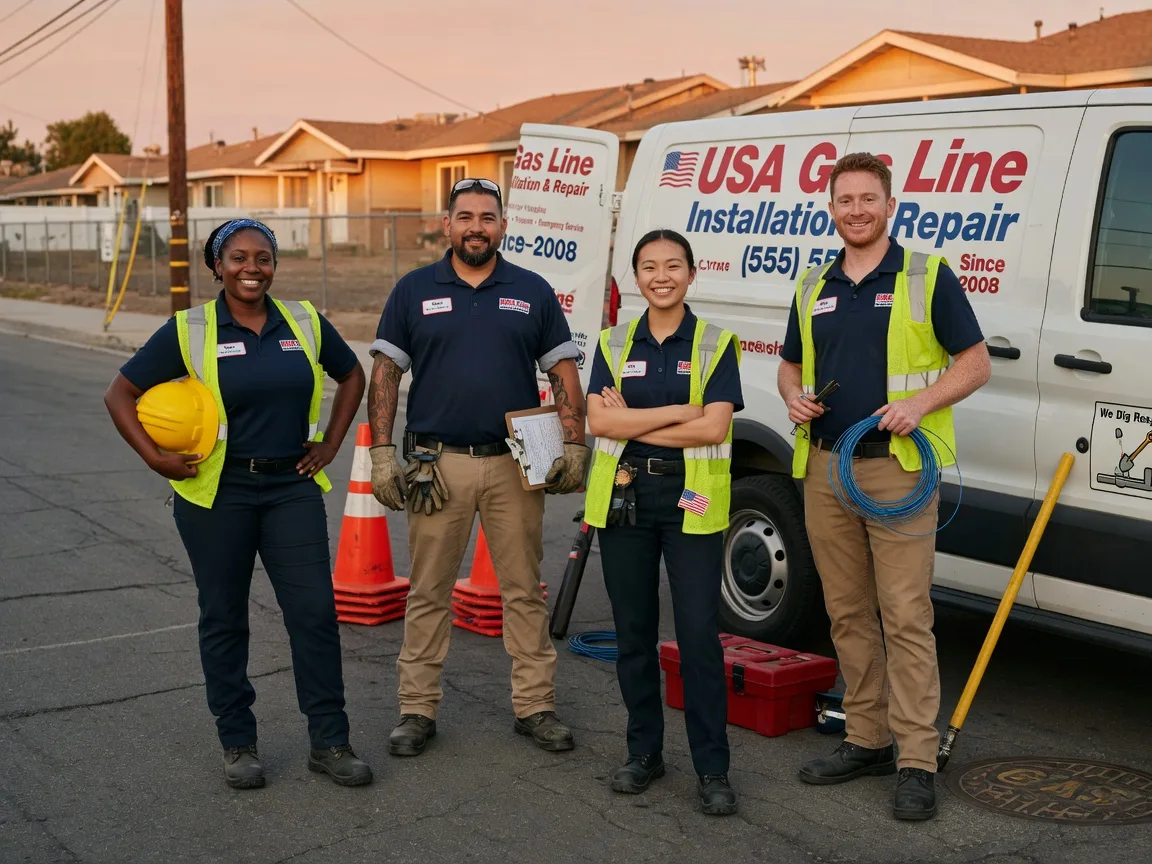 Gas Line Installation company in Mira Loma, CA